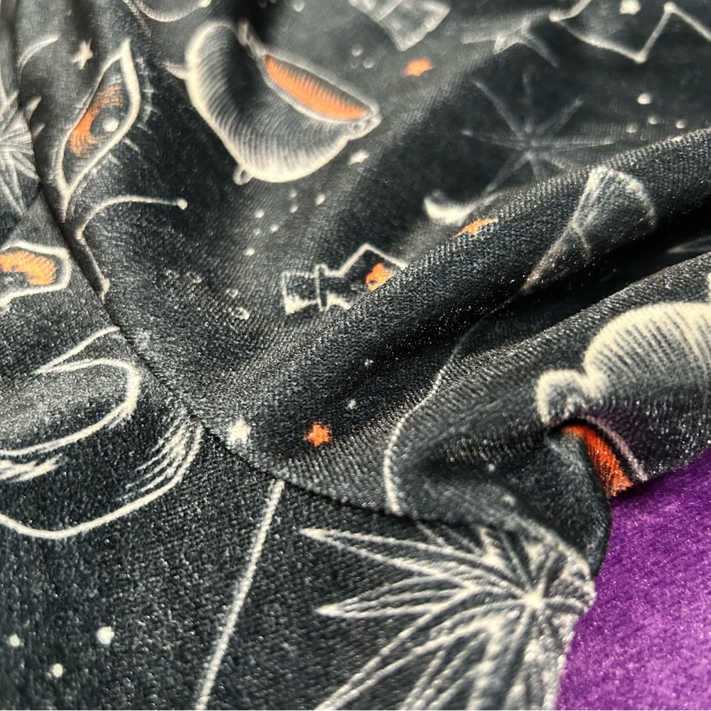 Her Universe Disney Hocus Pocus Symbols Collar Dress, Size Large - Picture 13 of 15